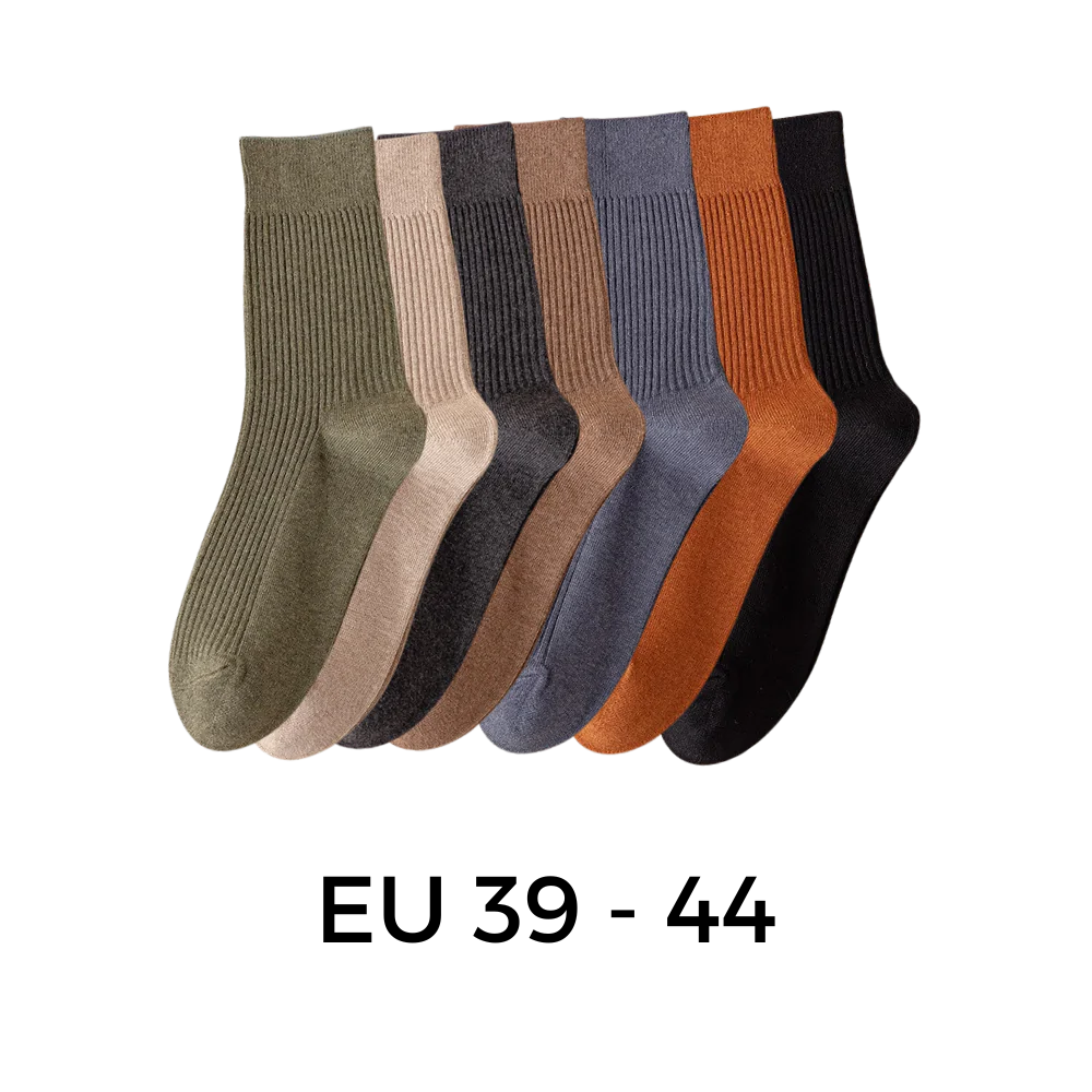 Gerippte Socken für Männer (2 Paar) - Ozerty