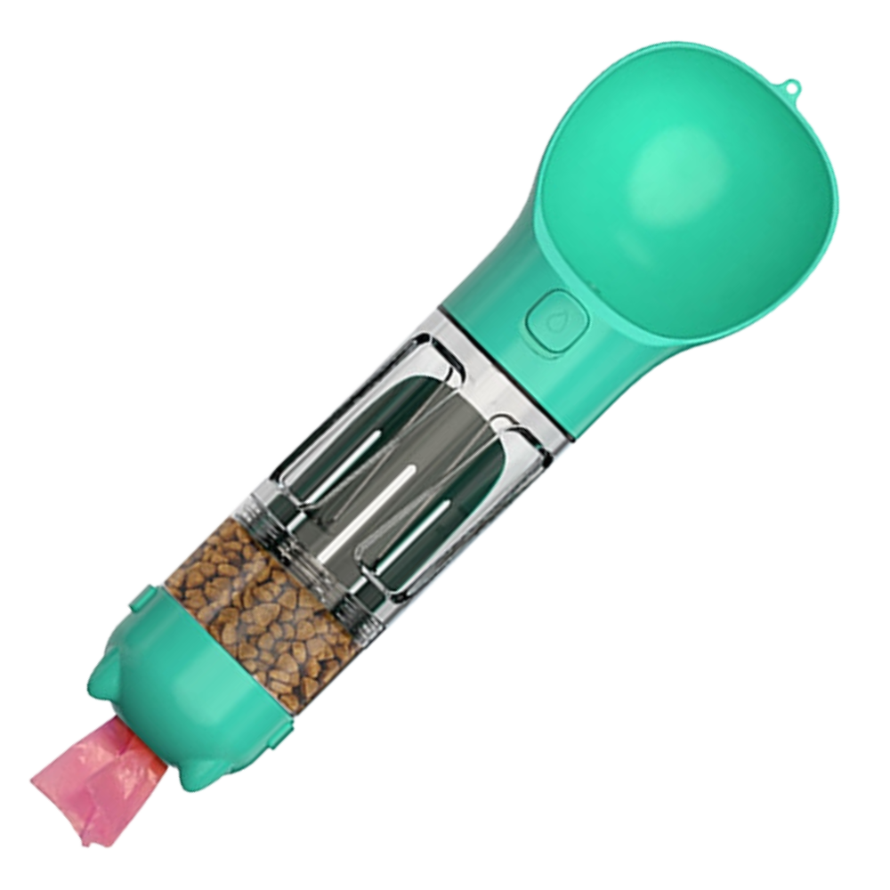 Tragbare Futter- und Wasserflasche für Haustiere