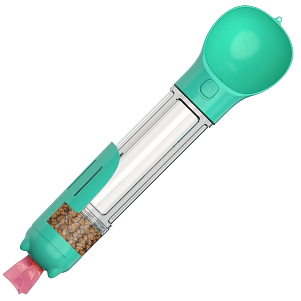 Tragbare Futter- und Wasserflasche für Haustiere