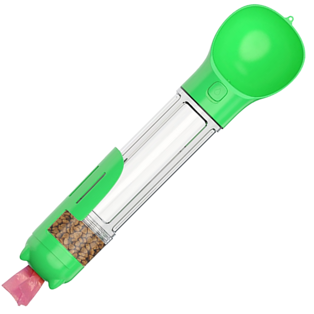 Tragbare Futter- und Wasserflasche für Haustiere