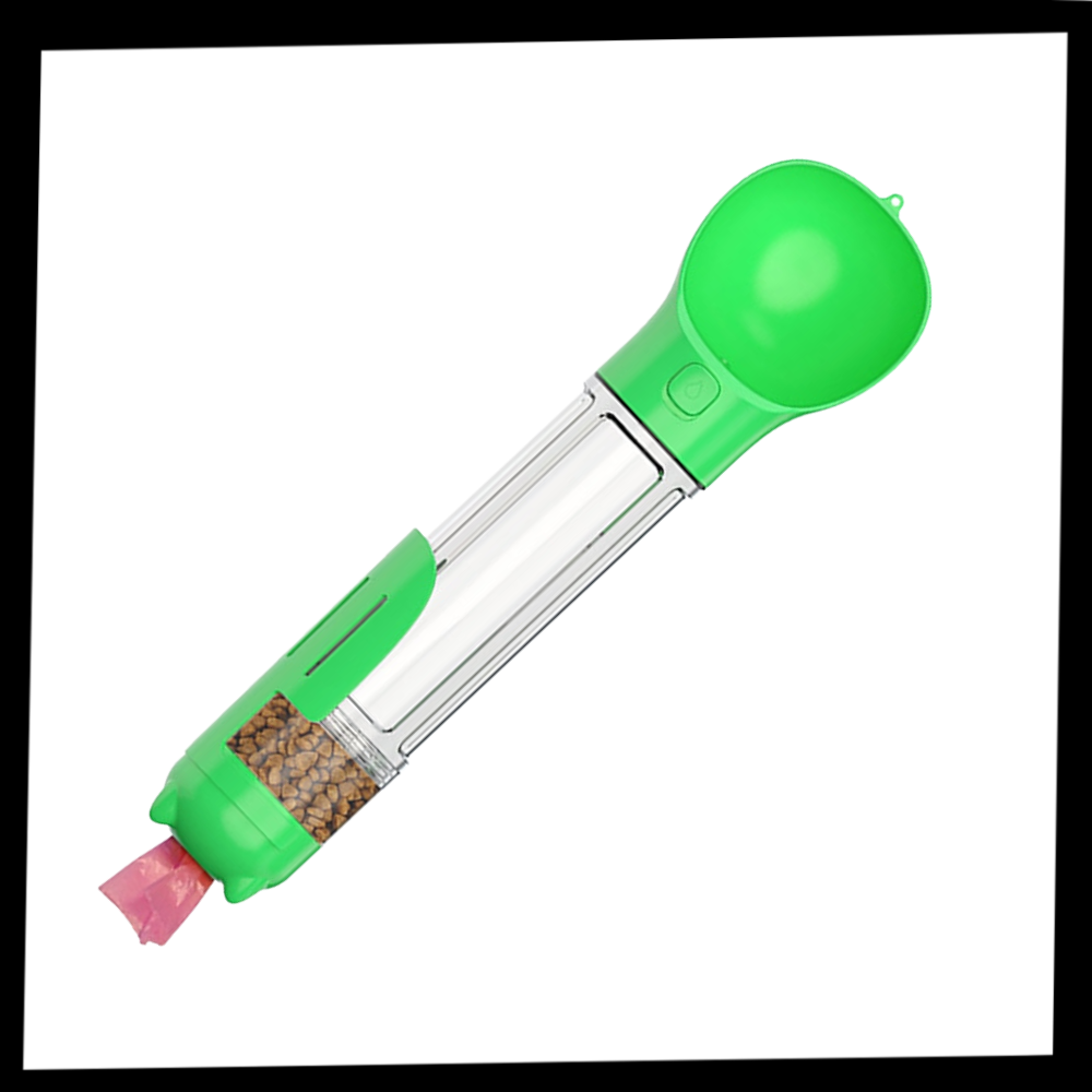 Tragbare Futter- und Wasserflasche für Haustiere - Ozerty