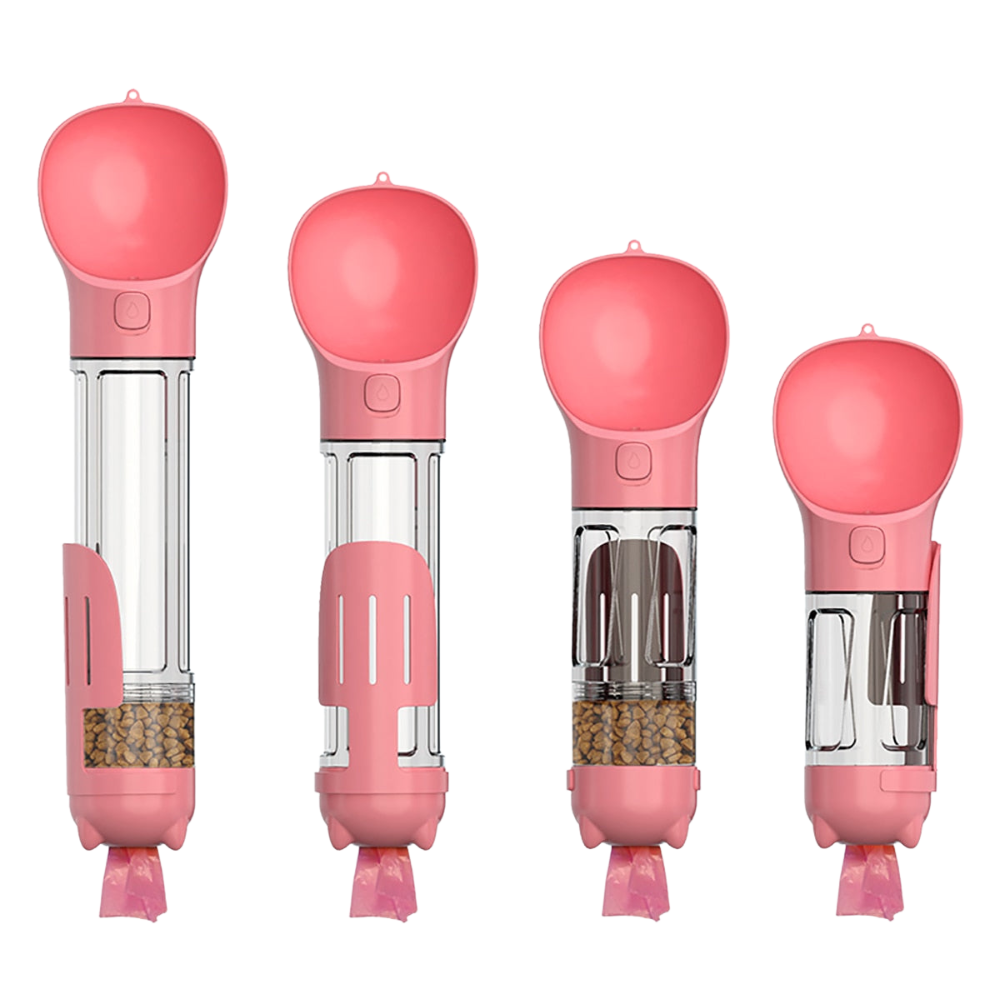 Tragbare Futter- und Wasserflasche für Haustiere - Ozerty