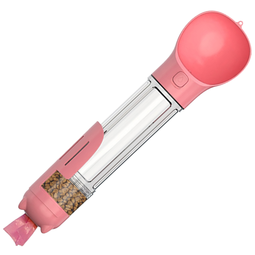 Tragbare Futter- und Wasserflasche für Haustiere