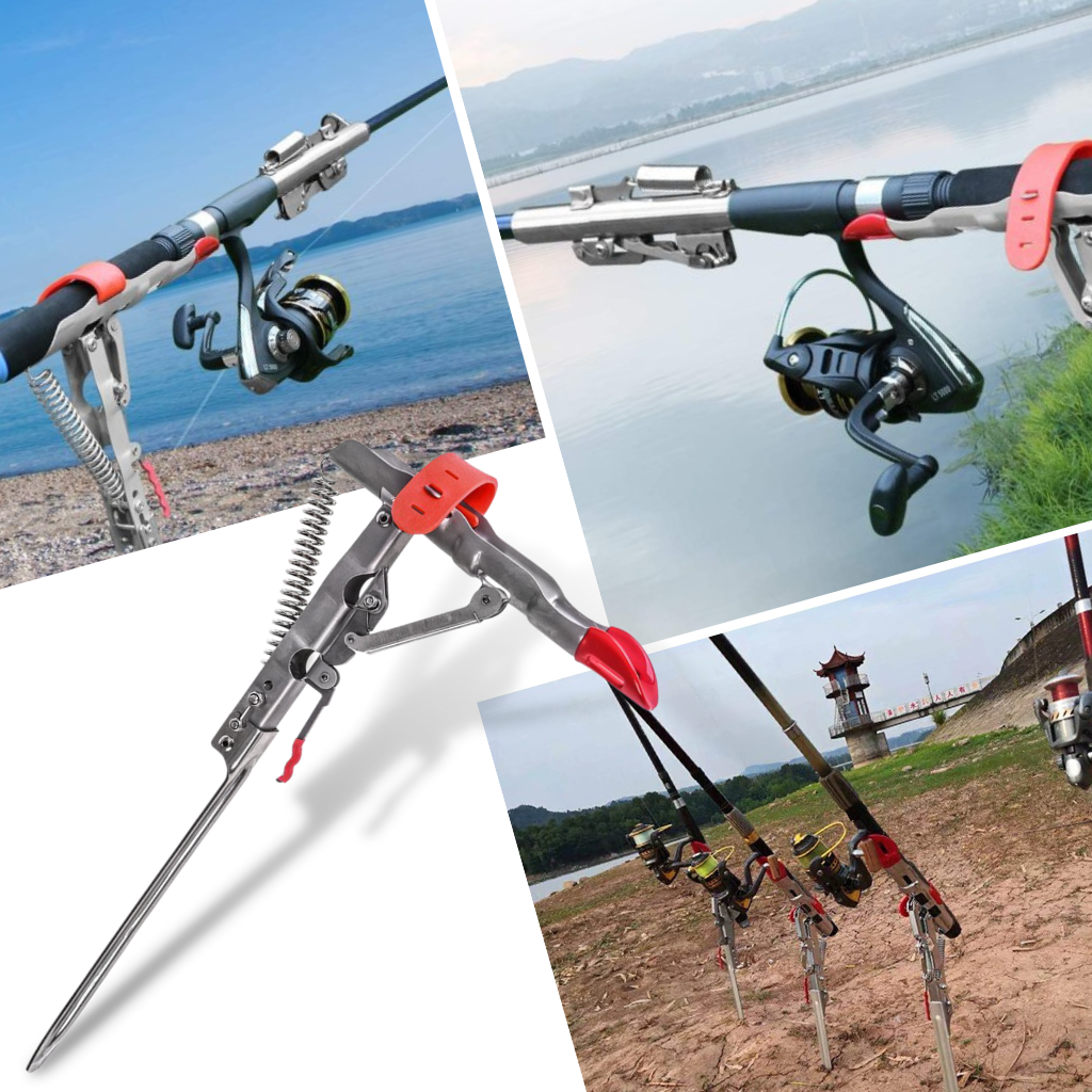 Angelrutenhalter mit Federn - Ozerty