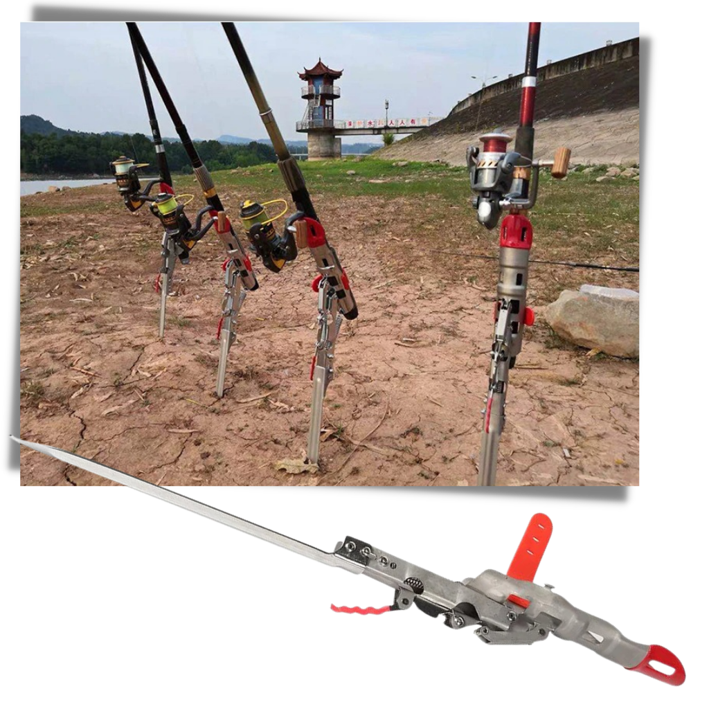 Angelrutenhalter mit Federn - Ozerty