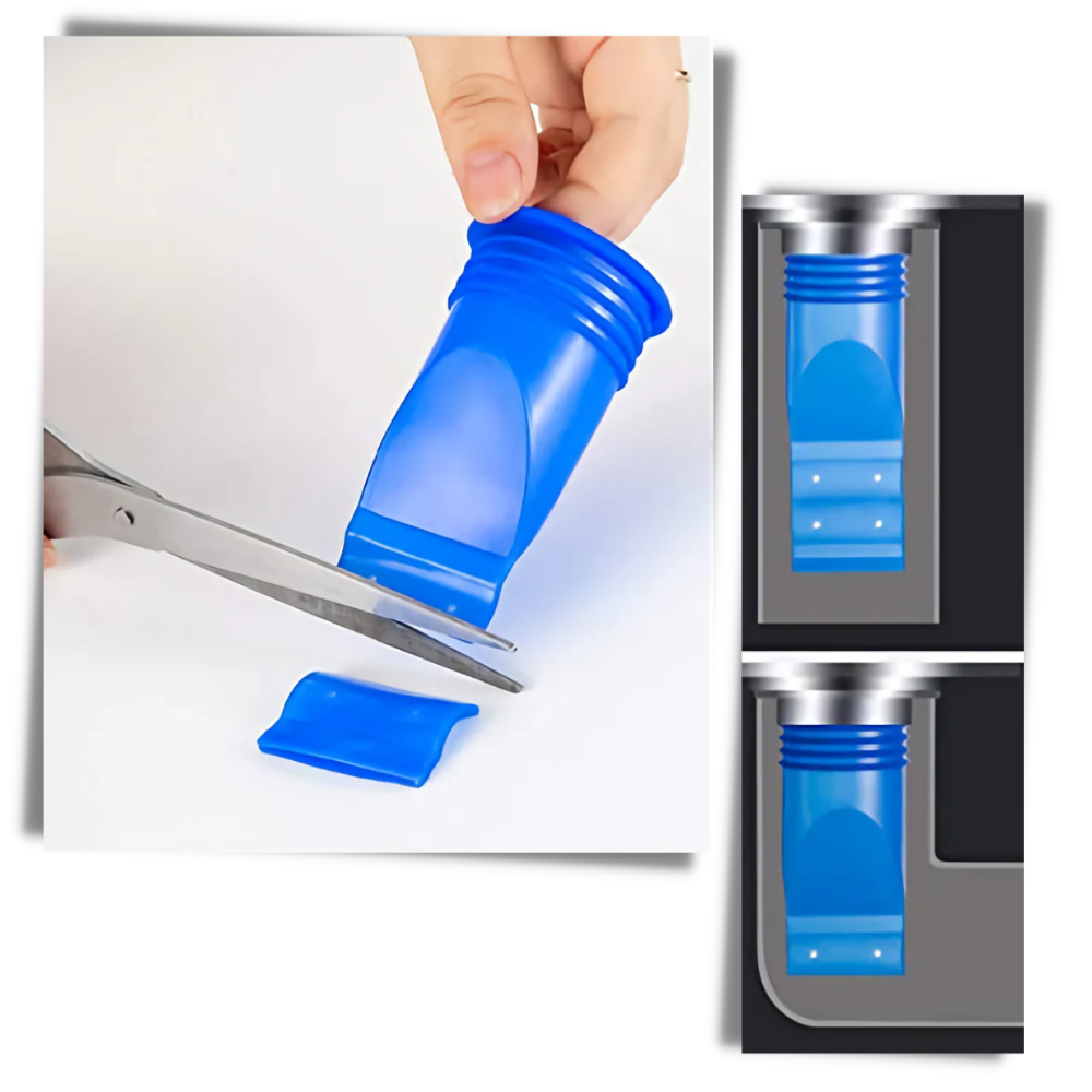 Packung Silikondichtringe für den Abfluss - Ozerty