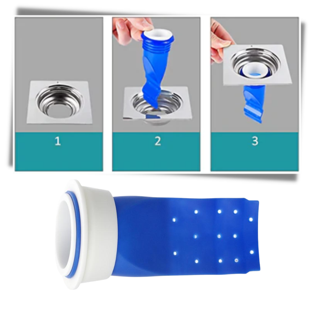 Packung Silikondichtringe für den Abfluss - Ozerty