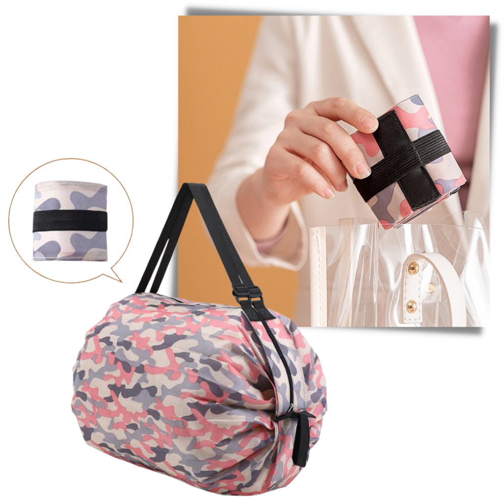 Faltbare wasserdichte Einkaufstasche - Ozerty