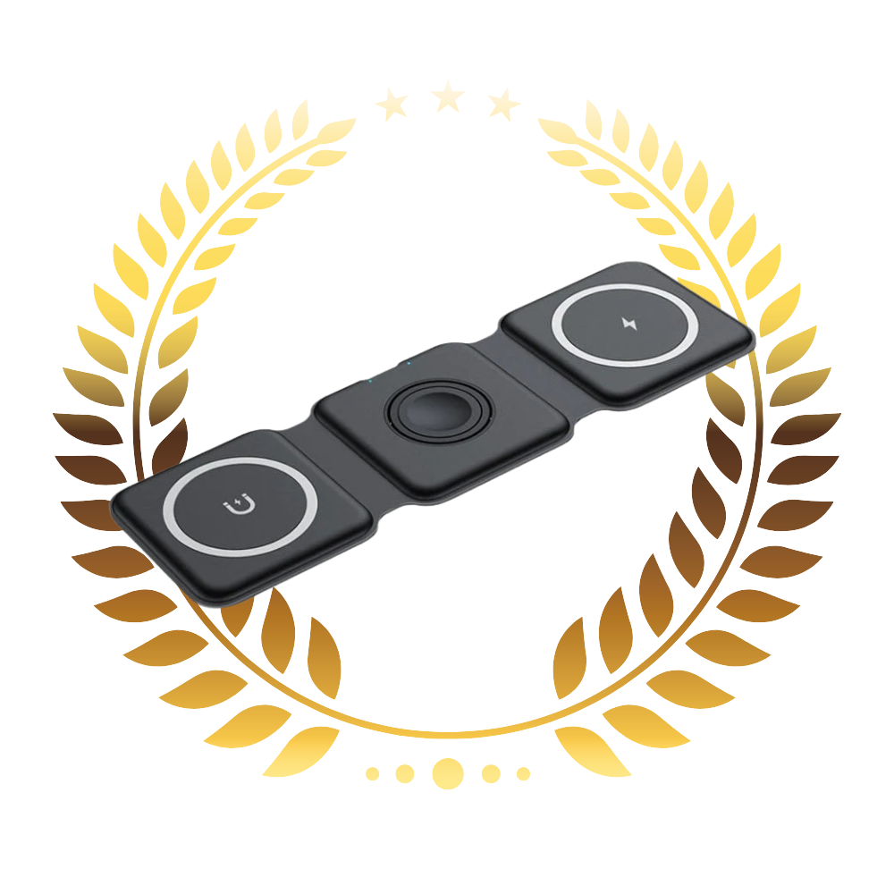 Zusammenklappbare kabellose Ladestation - Ozerty