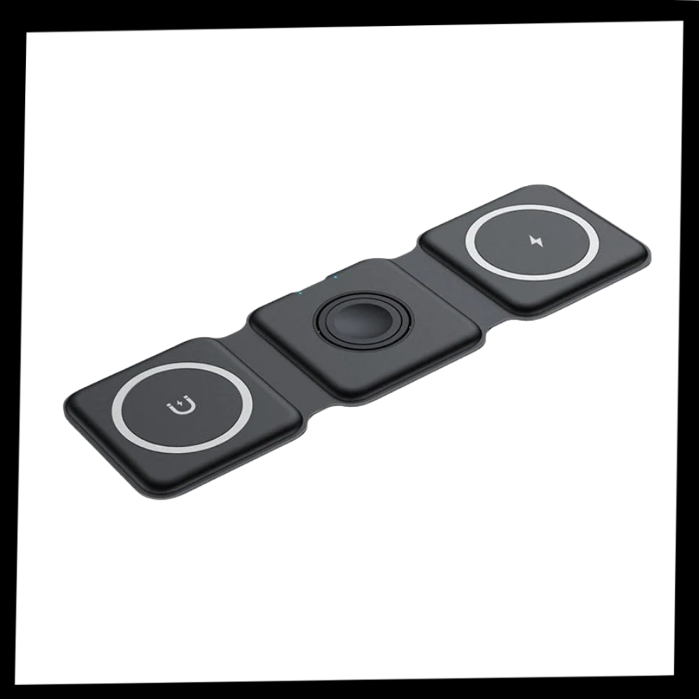 Zusammenklappbare kabellose Ladestation - Ozerty