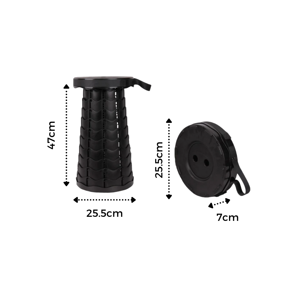 Tragbarer, ausziehbarer Hocker - Ozerty