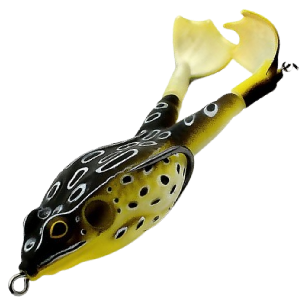 Silicone frog fishing lure