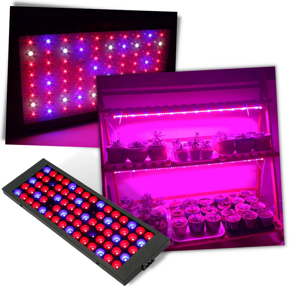 Full spectrum hanging LED grow lamp