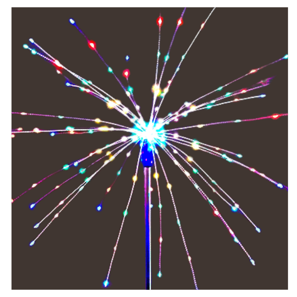 Elektrisches Feuerwerk Garten Lichter