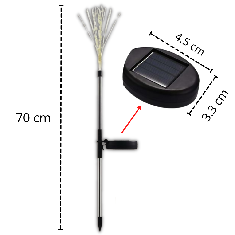 Elektrisches Feuerwerk Garten Lichter - Ozerty