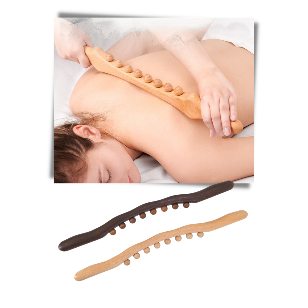 Naturholz-Muskelmassagegerät - Ozerty
