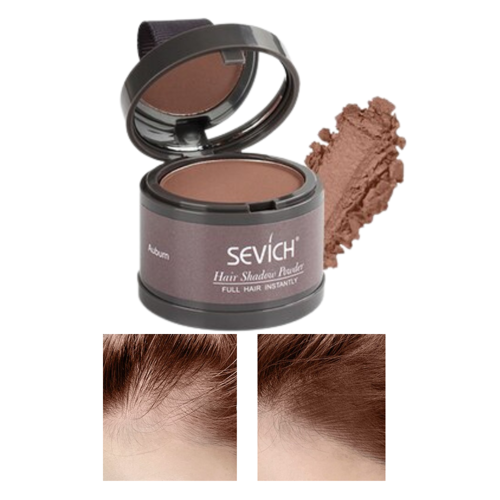 Hair root concealer powder