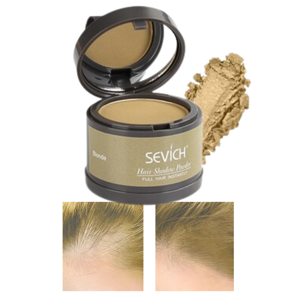 Hair root concealer powder