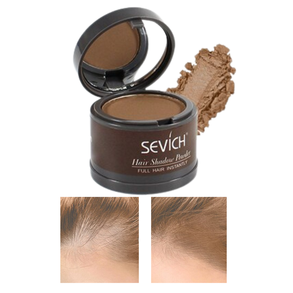 Hair root concealer powder