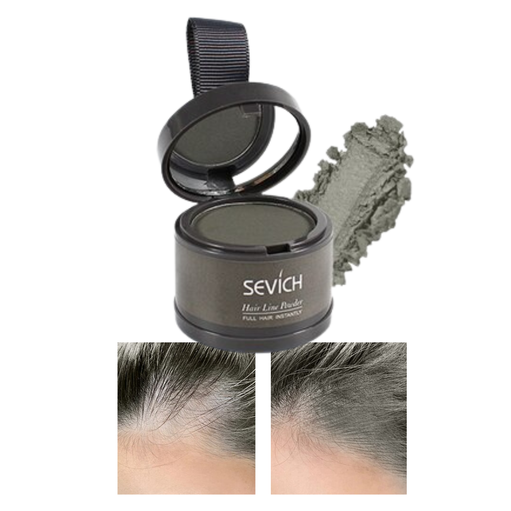 Hair root concealer powder