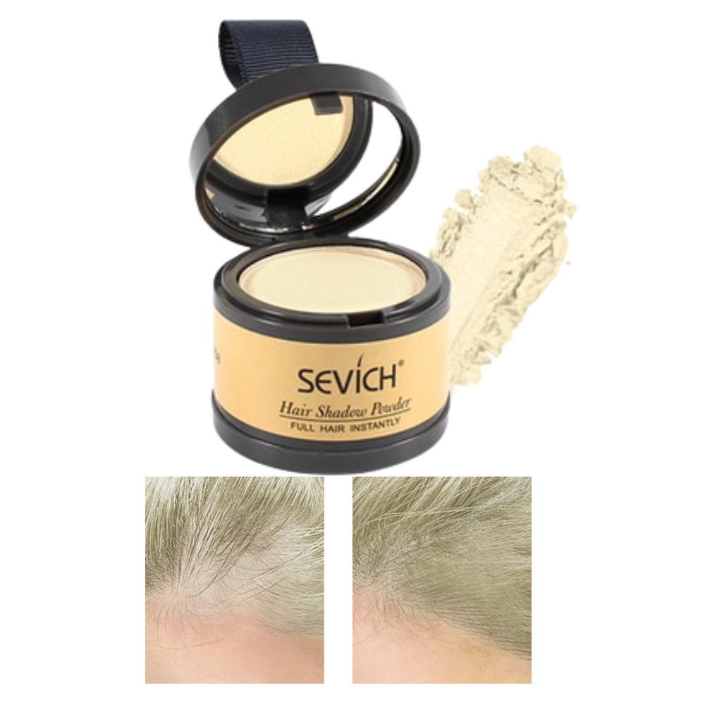 Hair root concealer powder