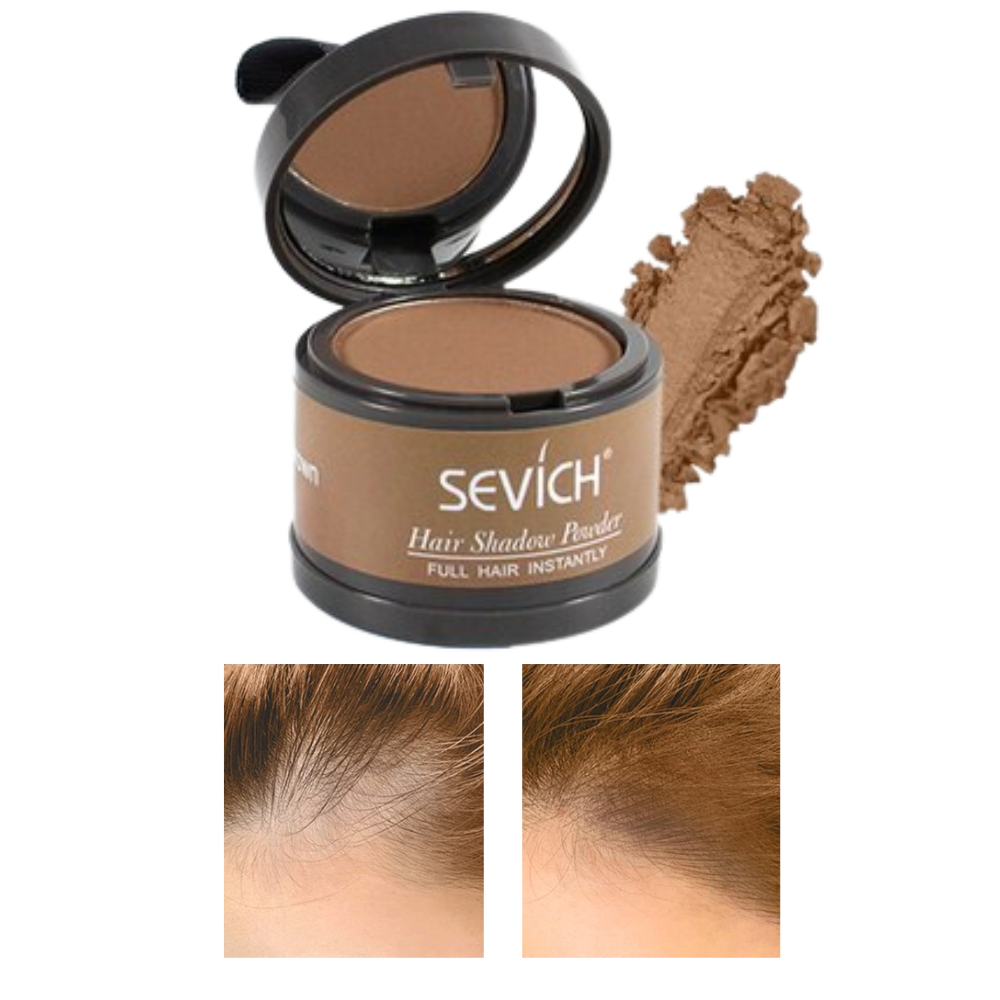 Hair root concealer powder