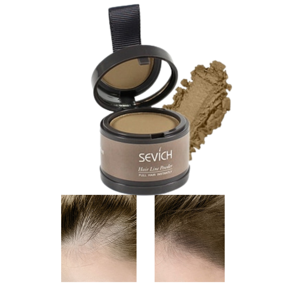 Hair root concealer powder