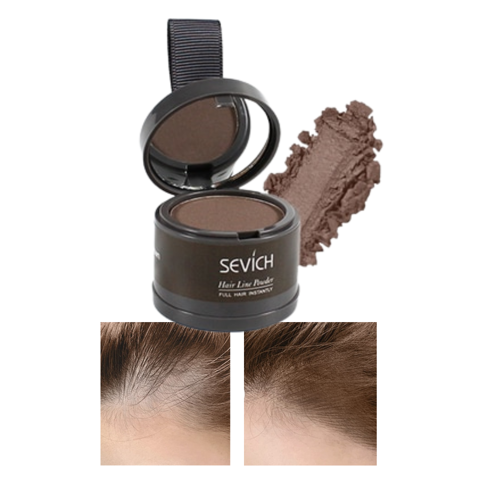 Hair root concealer powder