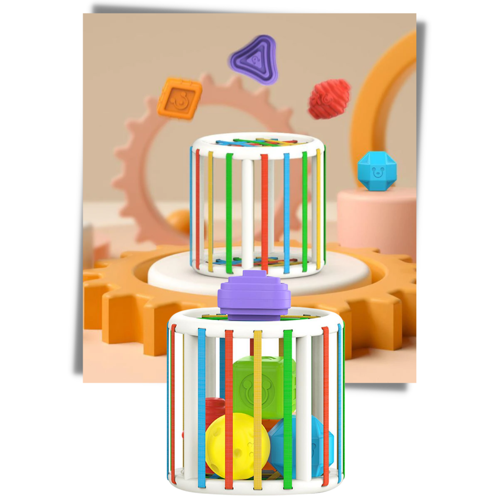 Bunte Form-Blöcke Spielzeug für Kinder - Ozerty