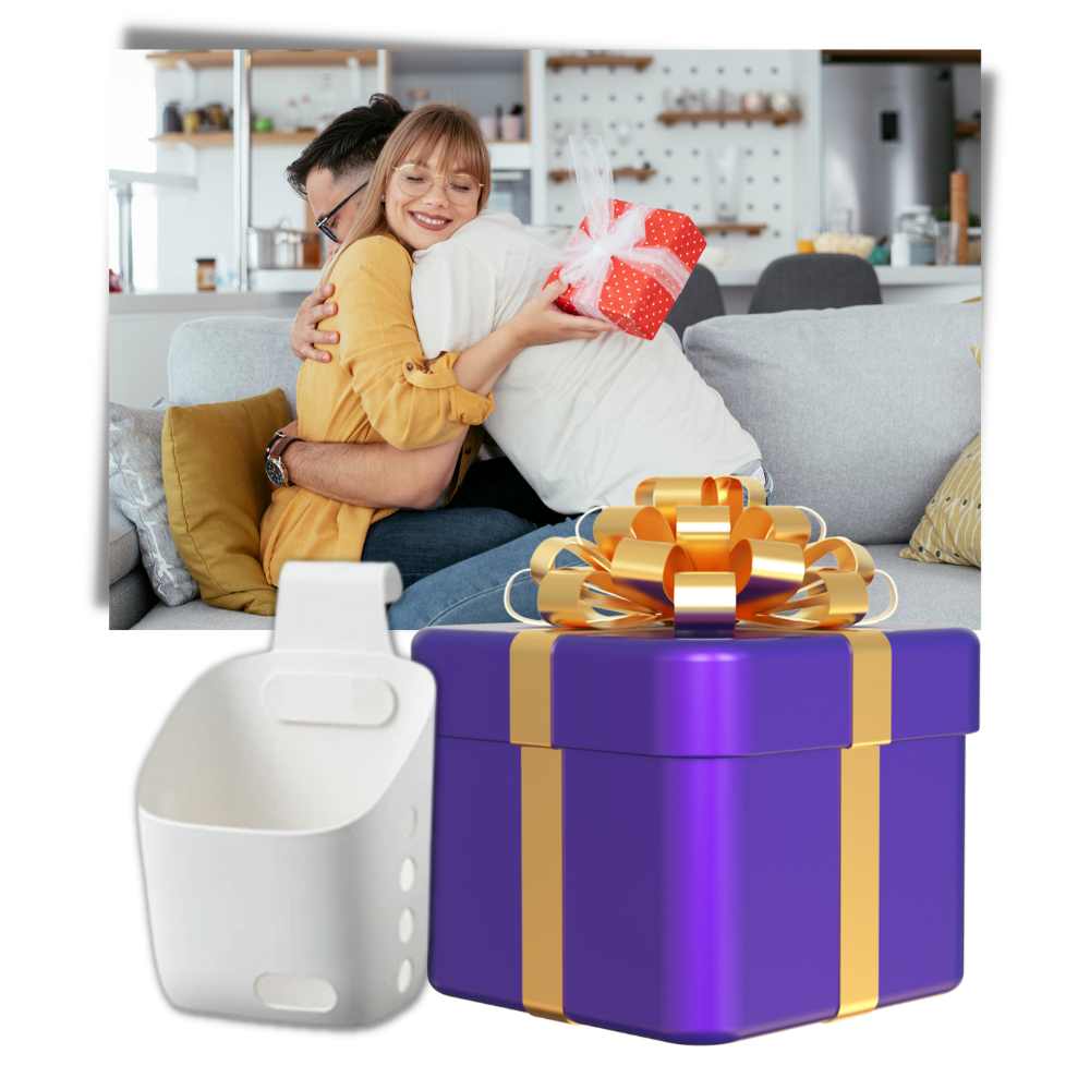 3er-Pack hängende Lagerkörbe - Ozerty