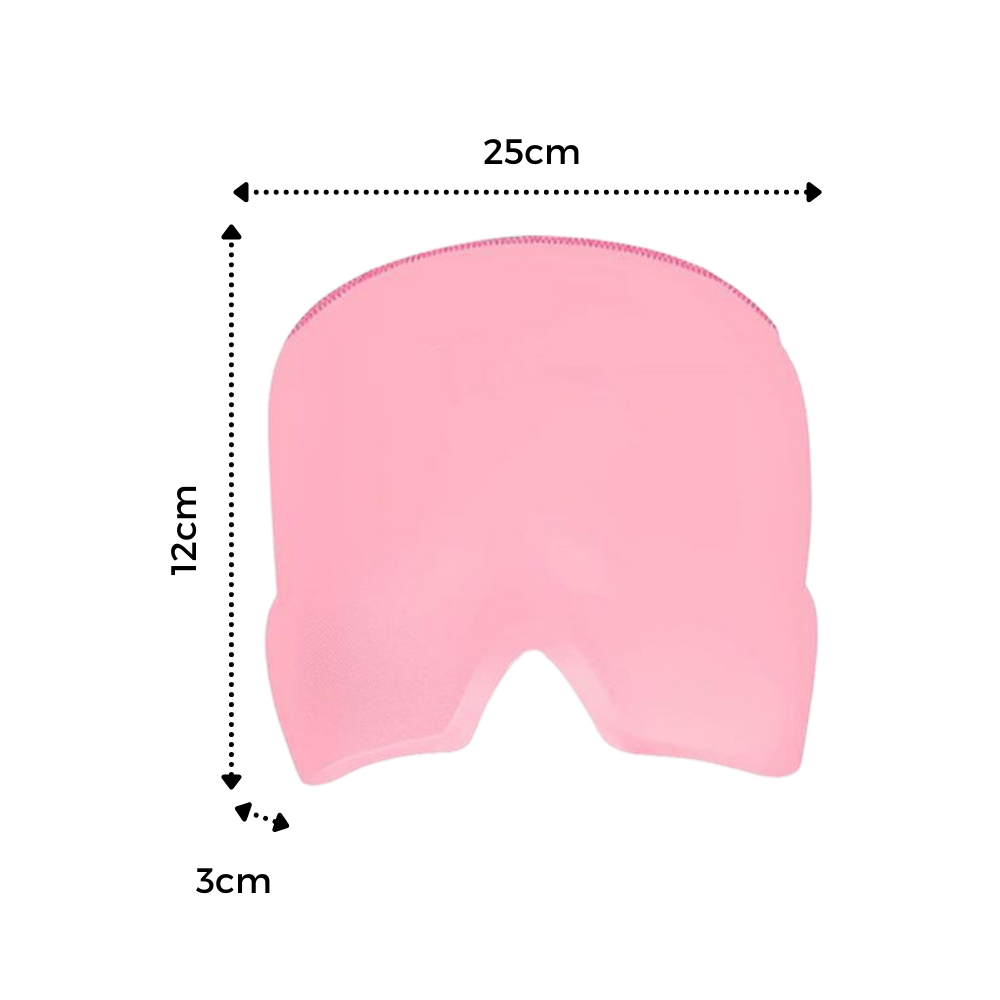 Wärme-Kälte-Therapie Migräne Entlastung Gel Maske - Ozerty