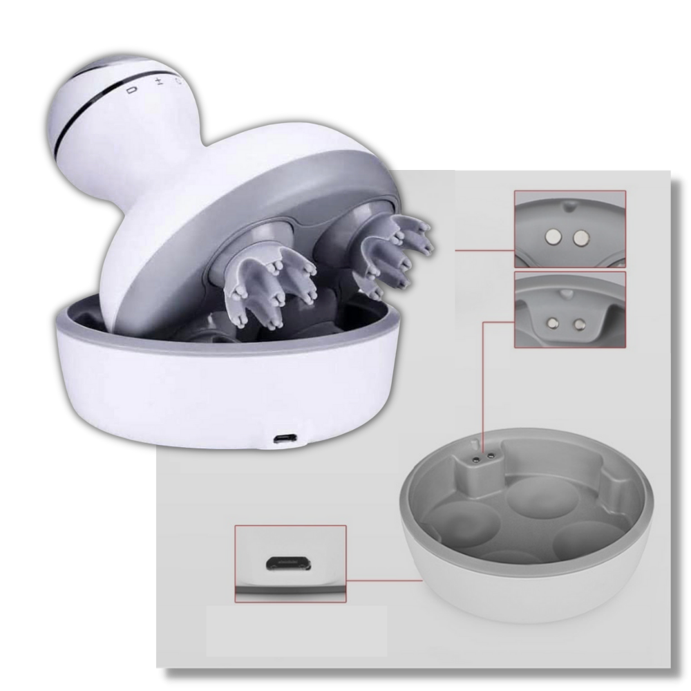 Kabelloses Kopfhaut-Massagegerät - Ozerty