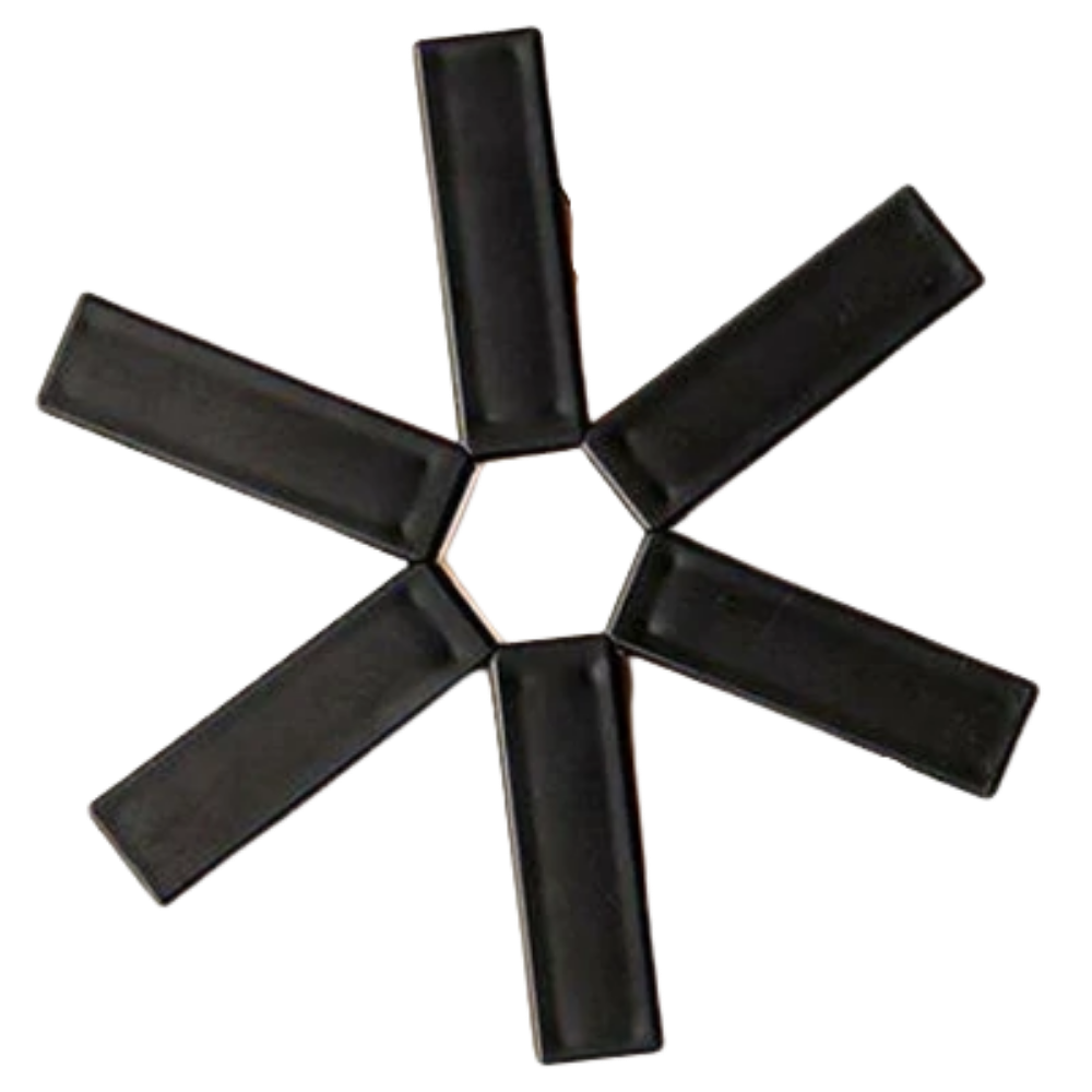 Sechseckiger faltbarer Topflappen