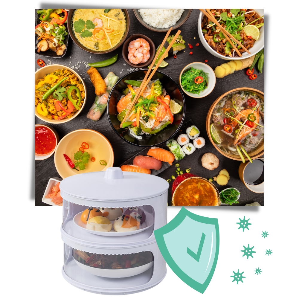 Stapelbare isolierende Lebensmittelbehälter - Odeut