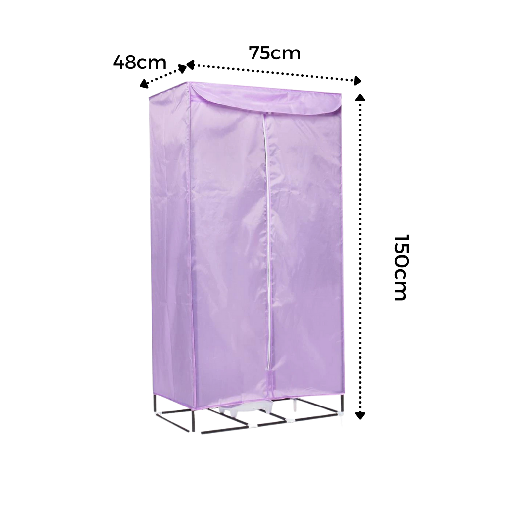 Tragbarer elektrischer Wäschetrockner und Wäscheständer - Ozerty