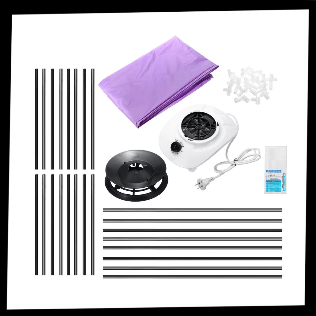 Tragbarer elektrischer Wäschetrockner und Wäscheständer - Ozerty