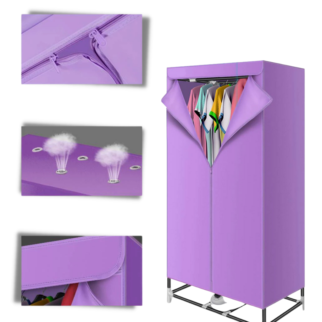 Tragbarer elektrischer Wäschetrockner und Wäscheständer - Ozerty