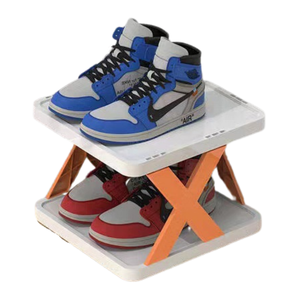 Mehrschichtiges Schuhorganisationsgestell