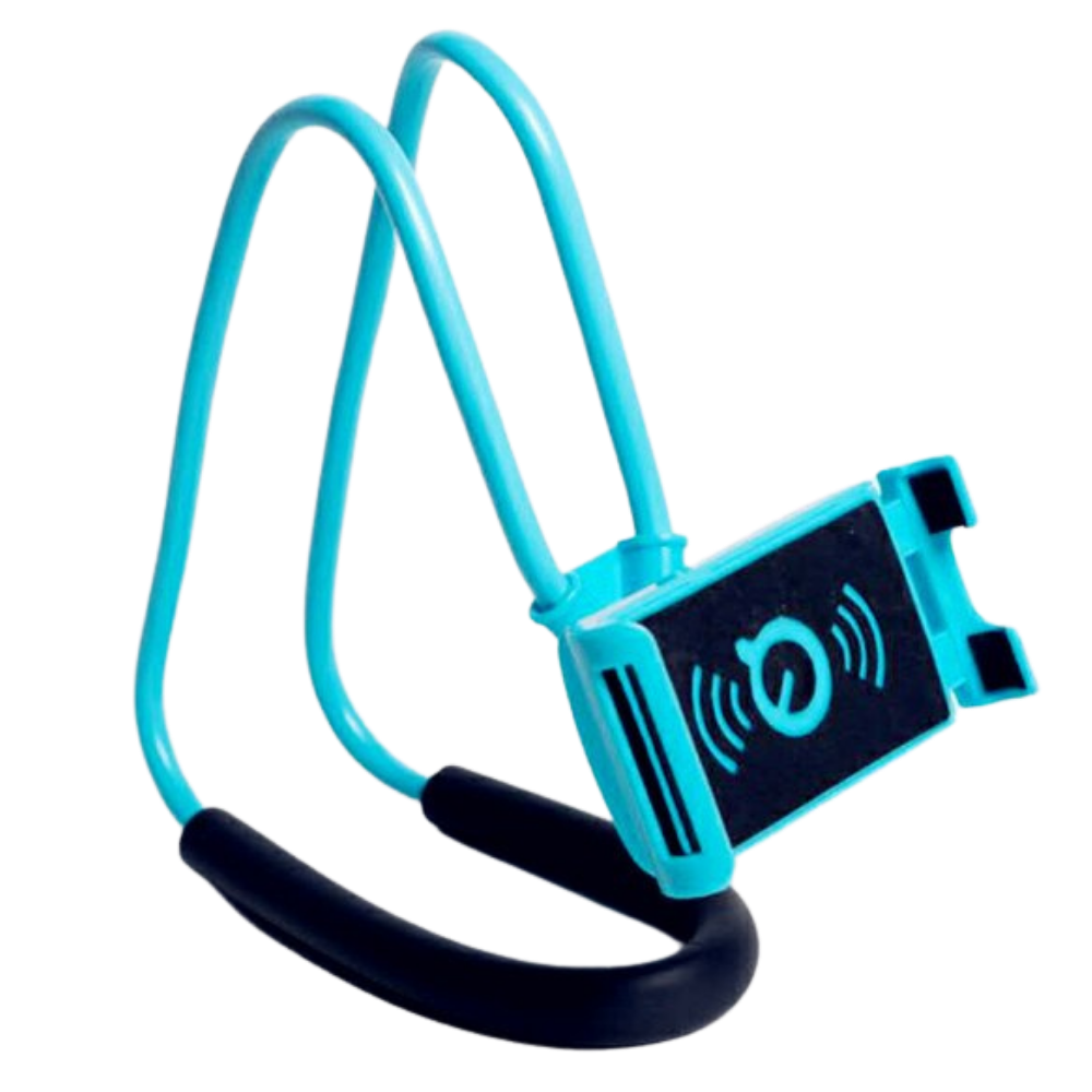Hands-free phone holder neck stand