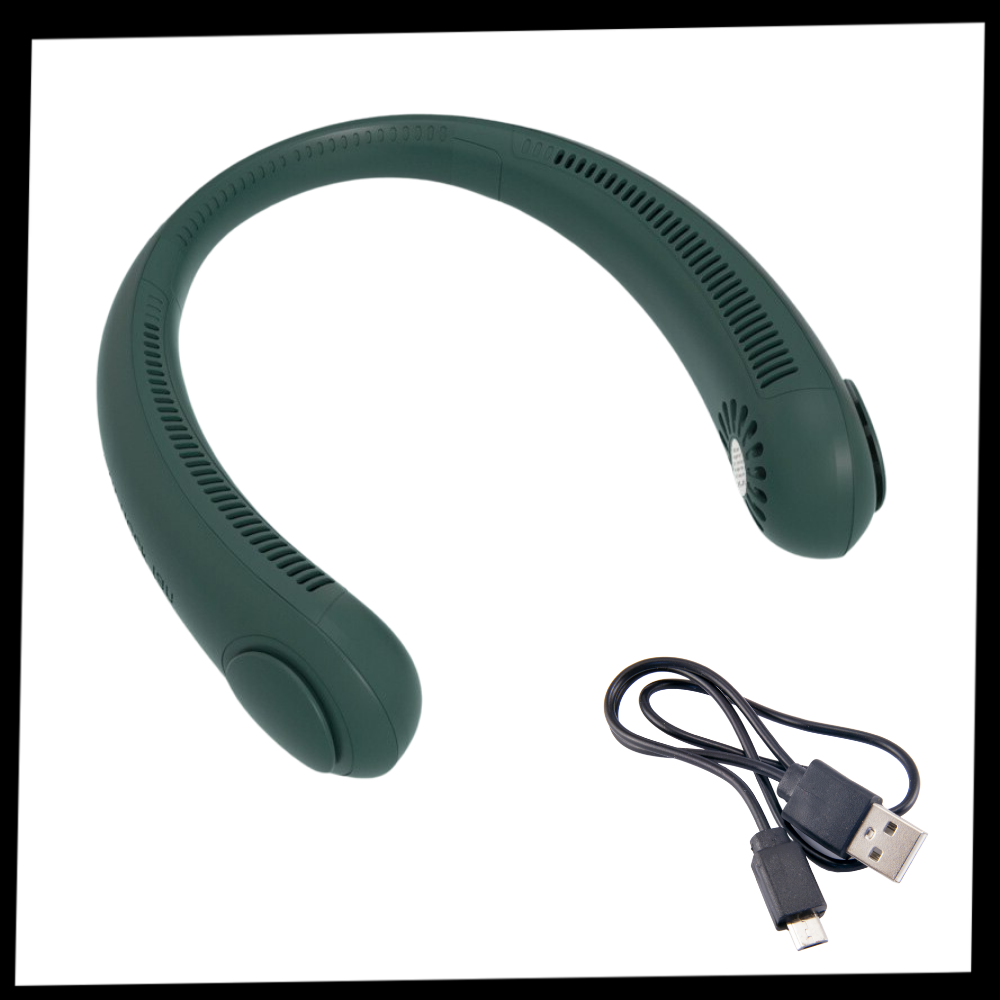 Tragbarer, wiederaufladbarer Mini-Nackenventilator - Odeut