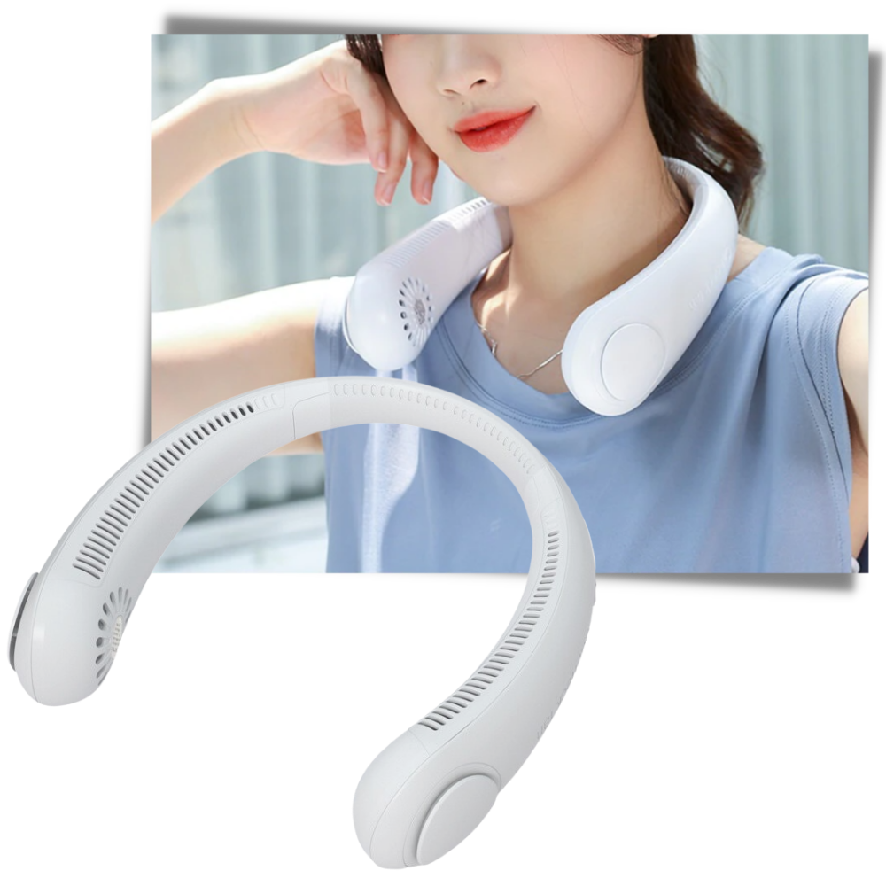 Tragbarer, wiederaufladbarer Mini-Nackenventilator - Odeut