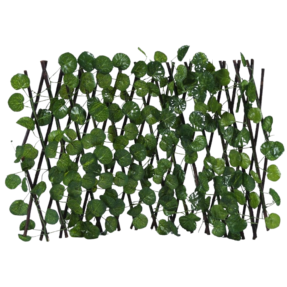 Einziehbarer künstlicher Pflanzenzaun