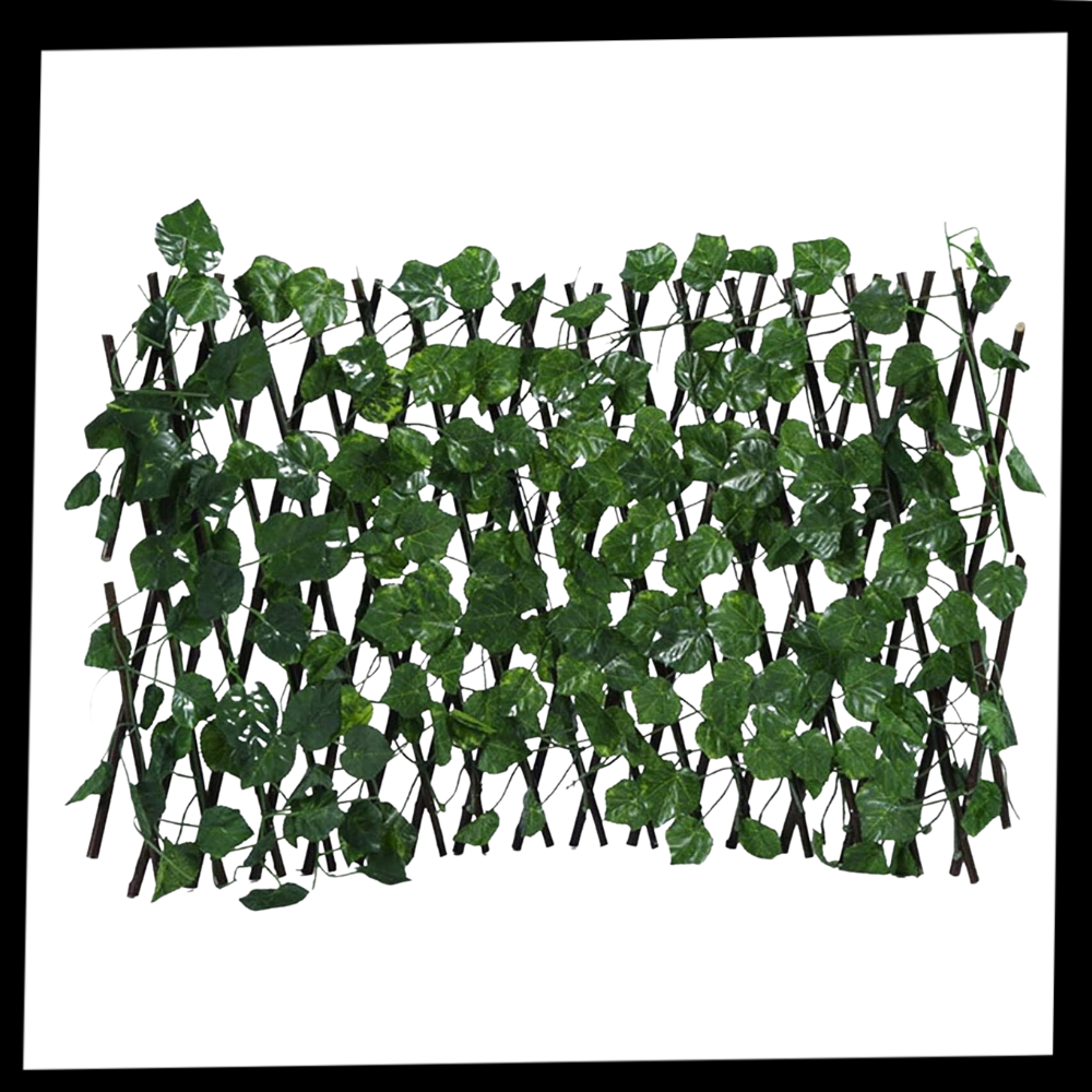Einziehbarer künstlicher Pflanzenzaun - Ozerty