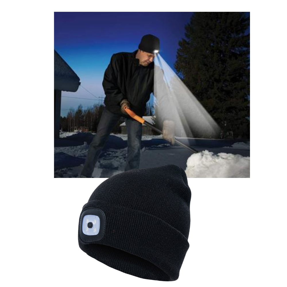 Beanie-Mütze mit Licht - Ozerty