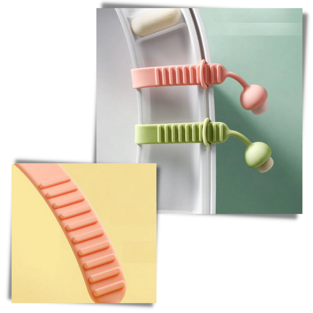 2er-Pack Silikon-Toilettensitz-Heber - Ozerty