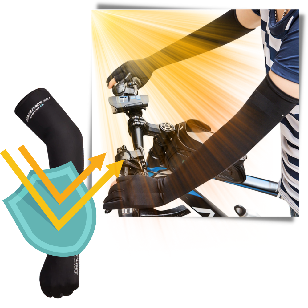 Armlange Sonnenschutzhandschuhe - Ozerty