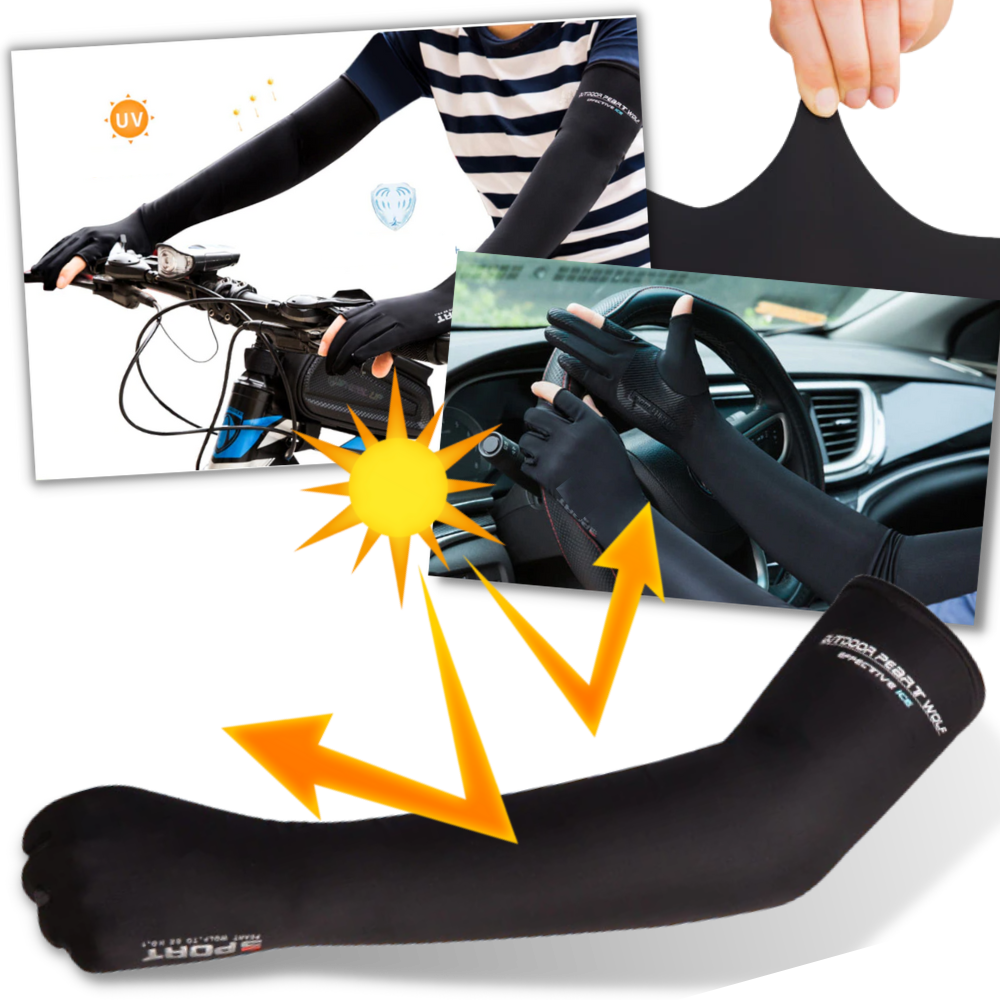 Armlange Sonnenschutzhandschuhe - Ozerty