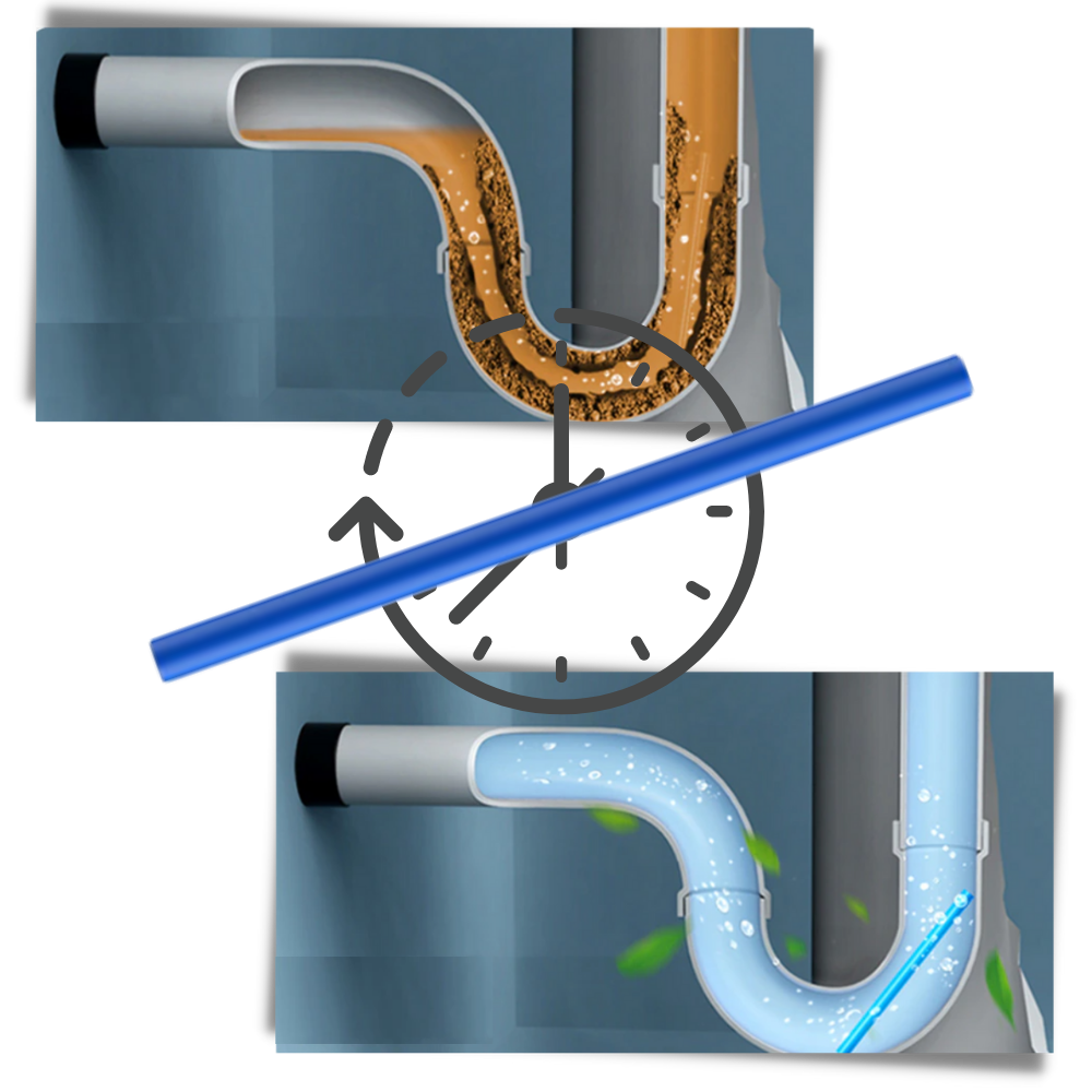 12er-Pack Spülbecken-Reinigungsstäbchen - Ozerty