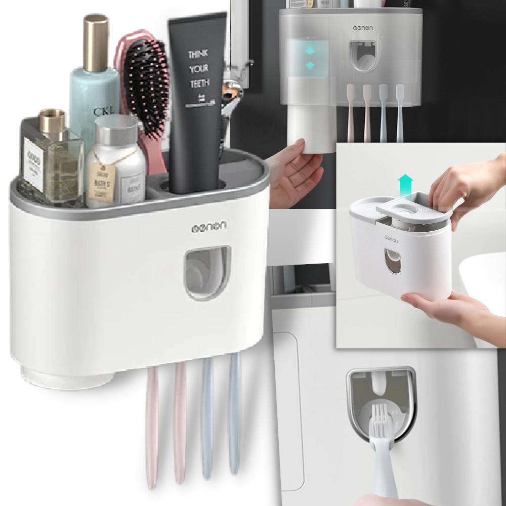 All-in-1 Zahnpasta-Spenderständer - Ozerty