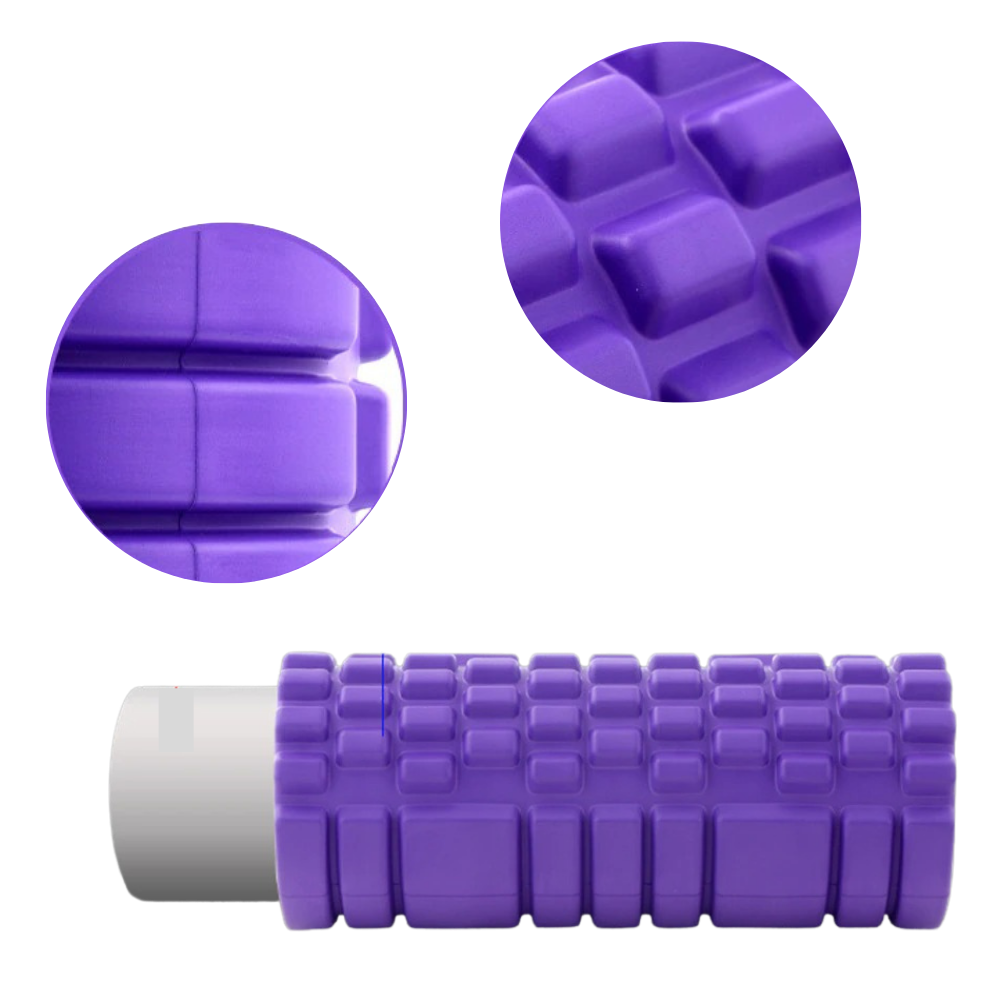 Exercise massage foam roller